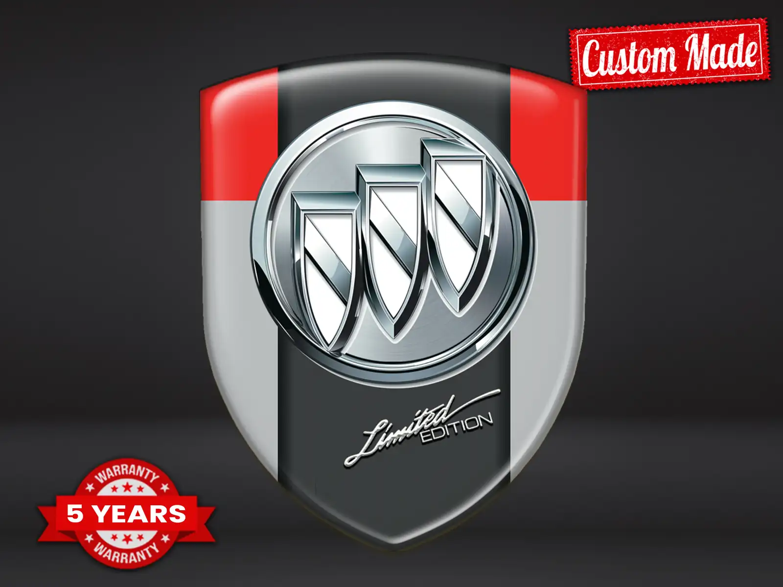 Buick Decalcomanie Auto su Misura Resistenti Pregiate Pro